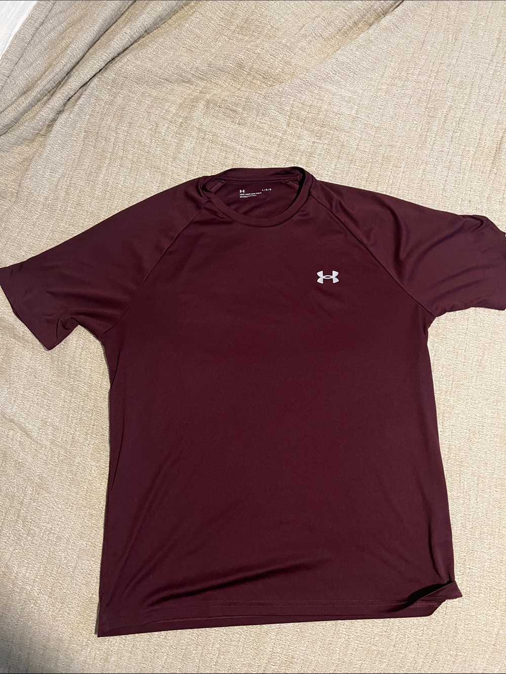 Under Armour Men's Deep Maroon Short Sleeve Performance Tee